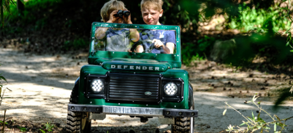 Adventure Valley Land Rovers - Moors Valley Country Park and Forest Logo Image
