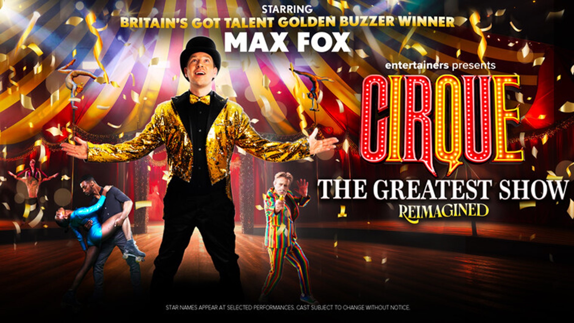 Cirque: The Greatest Show - Reimagined at Bournemouth Pavilion Theatre Logo Image