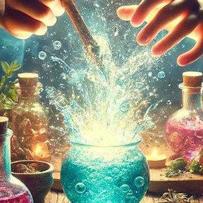 Magic Winter Workshops with Rock and Rose Rituals at Upton Country Park Logo Image